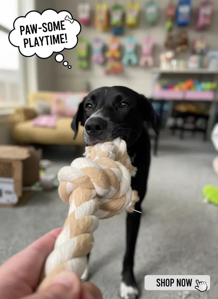 indestructible cotton rope chew toy for large dogs