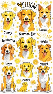 Cute and Creative Names for Yellow Dogs You’ll Love
