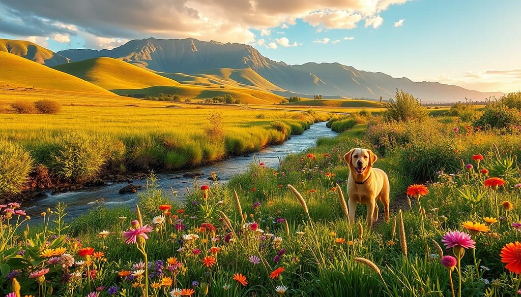 Nature-Inspired Names for Yellow Dogs