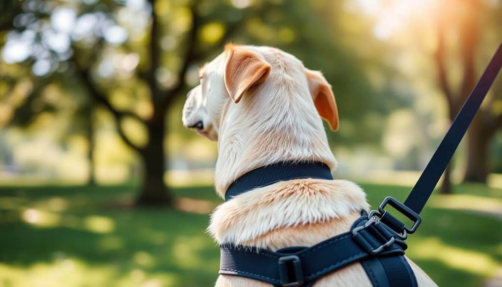 Uncover what are the benefits of using a dog harness for walking See how harnesses provide superior control, safety, and comfort for your furry friend.