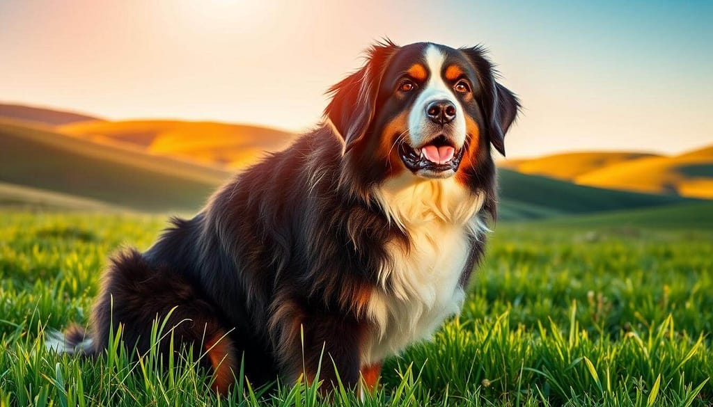 The Bernese Mountain Dog