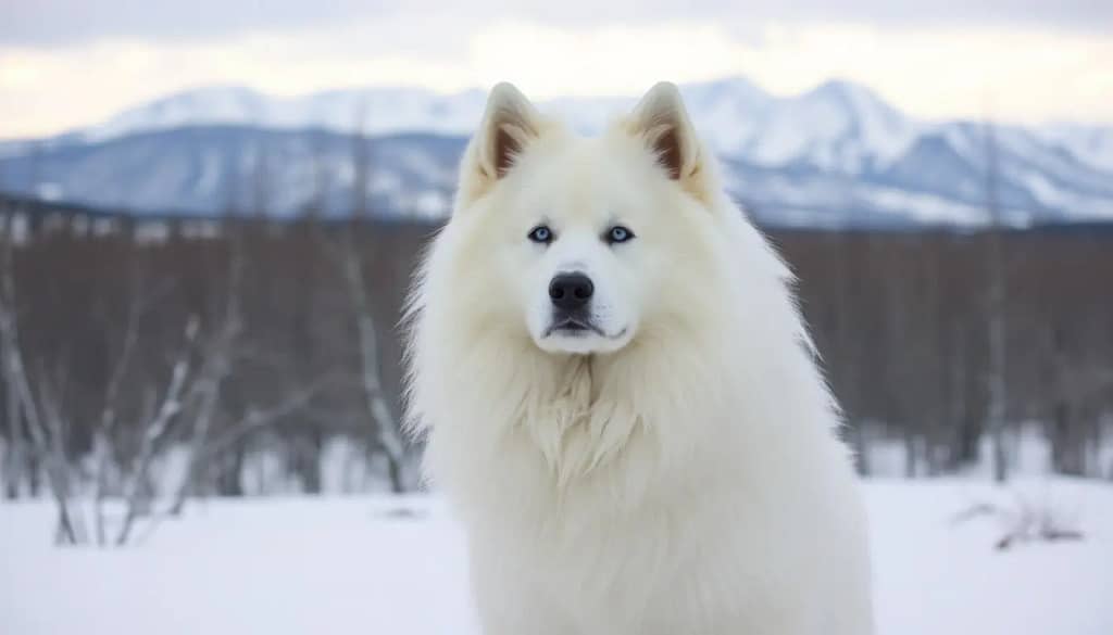 Samoyed Big Dogs WIth Lots of Fur